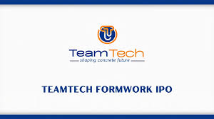 Teamtech Formwork Solutions To List On 27 May