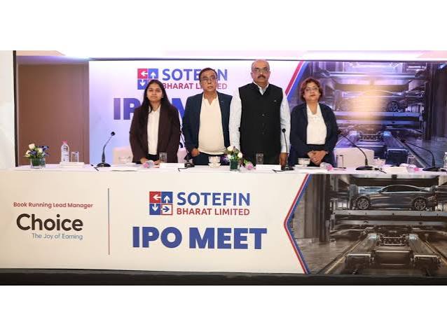 Sotefin Bharat SME IPO Closes Today